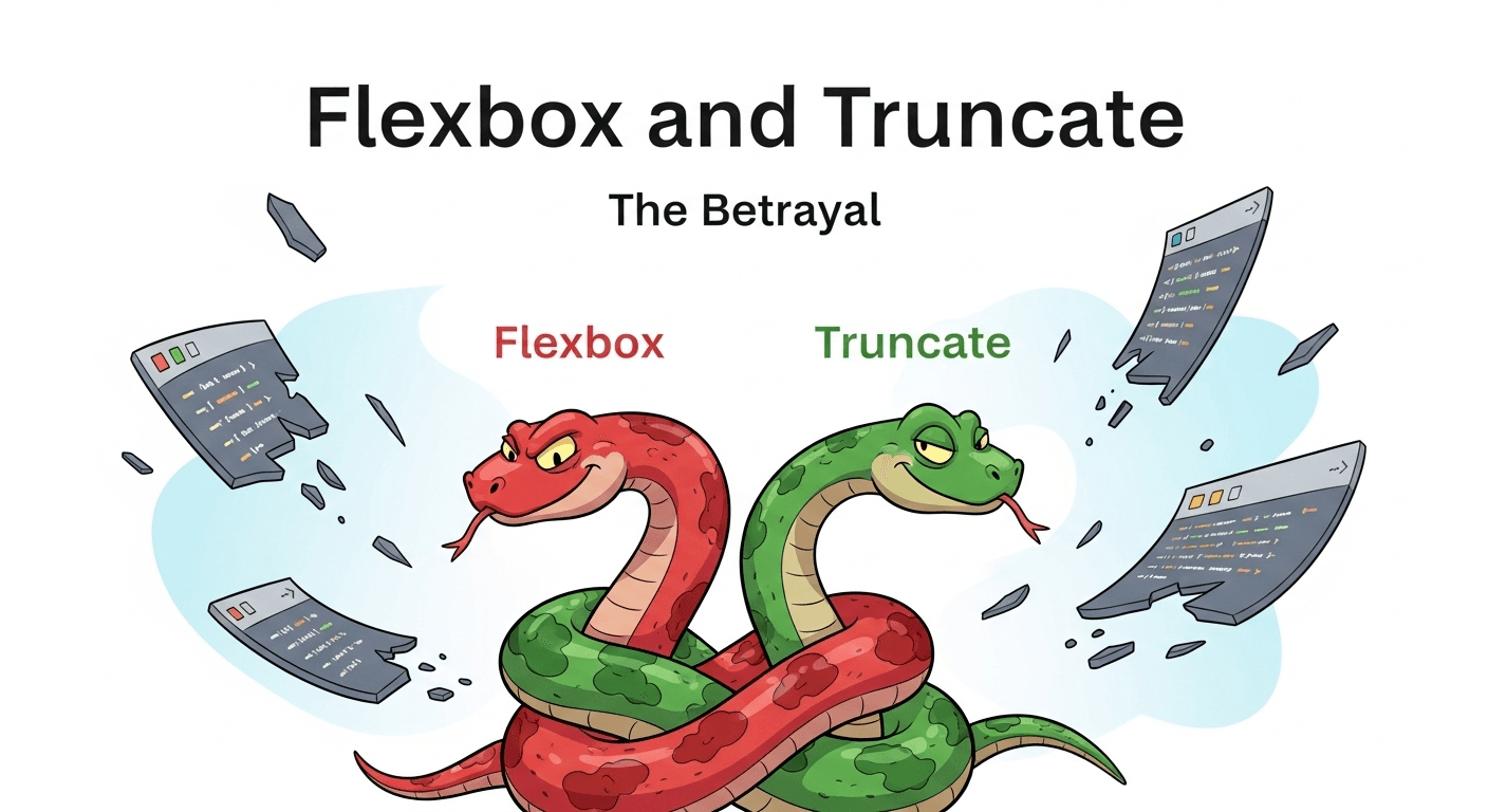 Flexbox와 Truncate의 배신