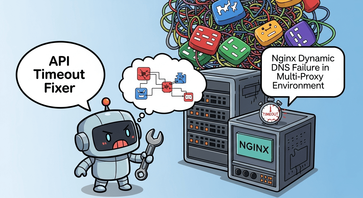 간헐적 Api 타임아웃 해결기