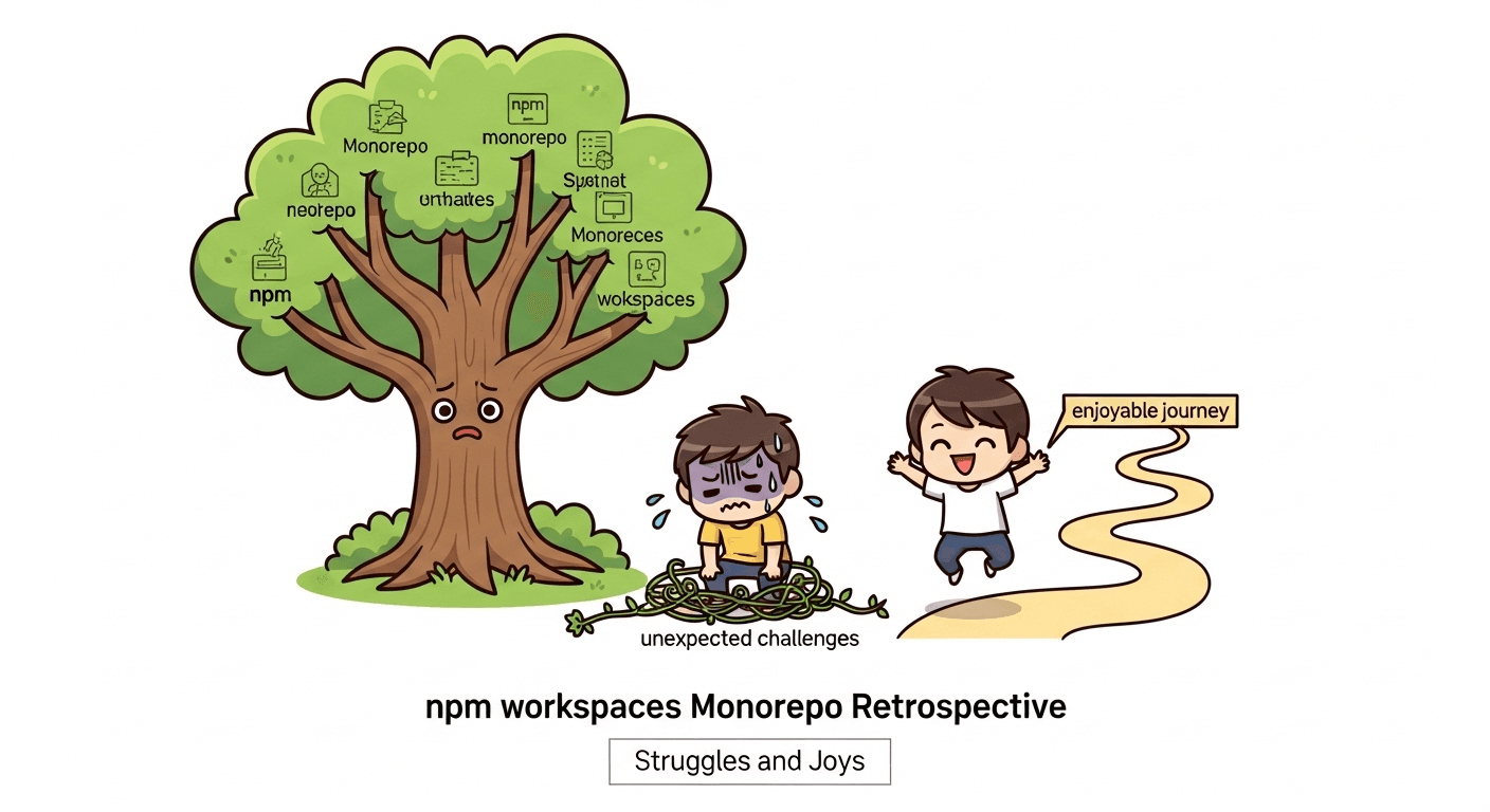 npm workspaces 모노레포 적용 회고